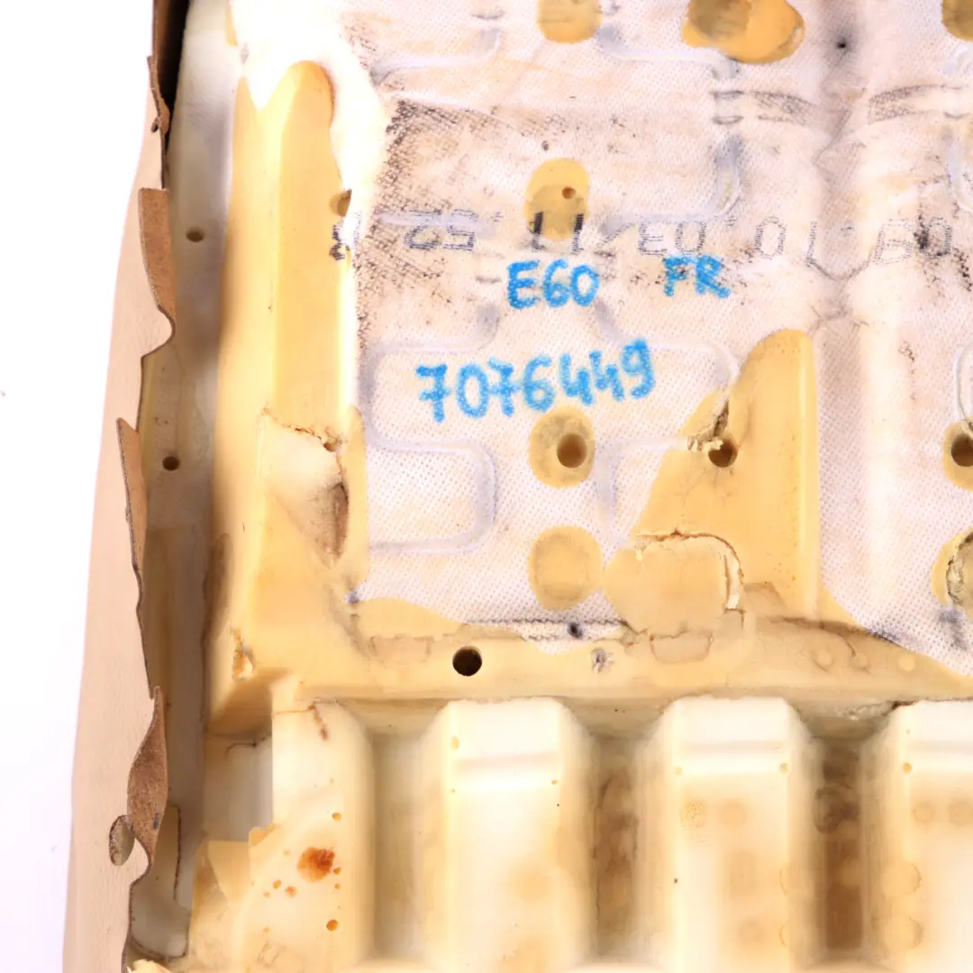 Front Left Right Seat N/O/S Leather Beige Trim Cover Panel Memory to BMW 5 E60 E61 with Part number 7076449 BMW 5 E60 E61 Front Left Right Seat N/O/S Leather Beige Trim Cover Panel Memory - SKU 7076449 - Part number 7076449