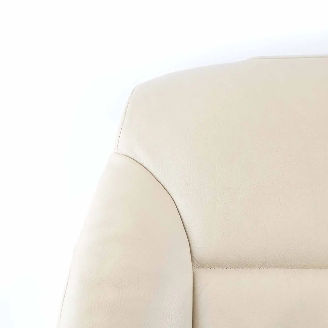 Vordersitz Links Rechts Lehne Bezug Leder Dakota Beige für BMW E60 E61 mit Teilenummer 7076454 BMW E60 E61 Vordersitz Links Rechts Lehne Bezug Leder Dakota Beige - SKU 7076454-6 - Teilenummer 7076454