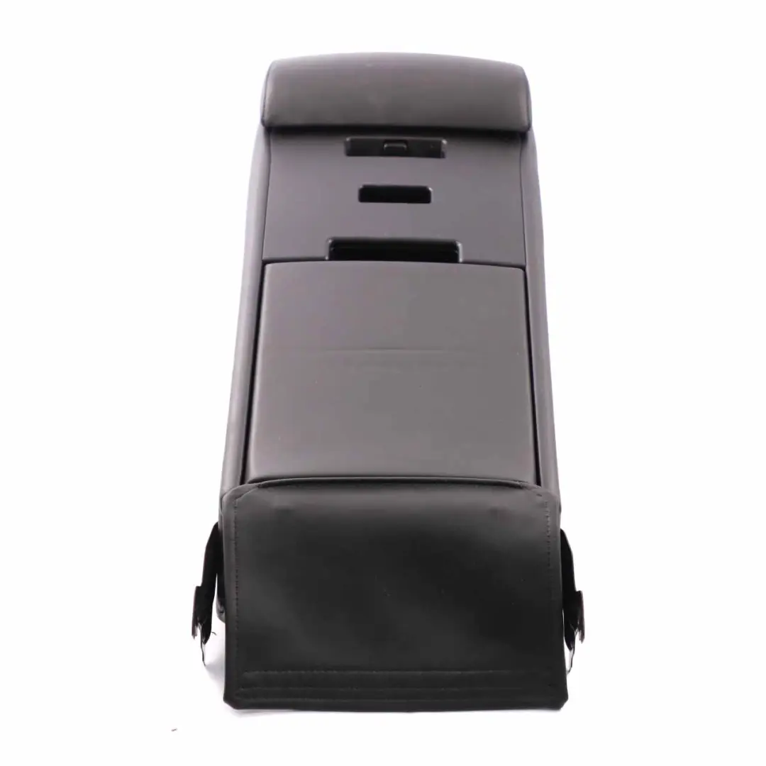 BMW E60 Dos du siège central Tablette Porte-gobelets Cuir noir Nappa - SKU 7076553 - Numéro de pièce 7076553