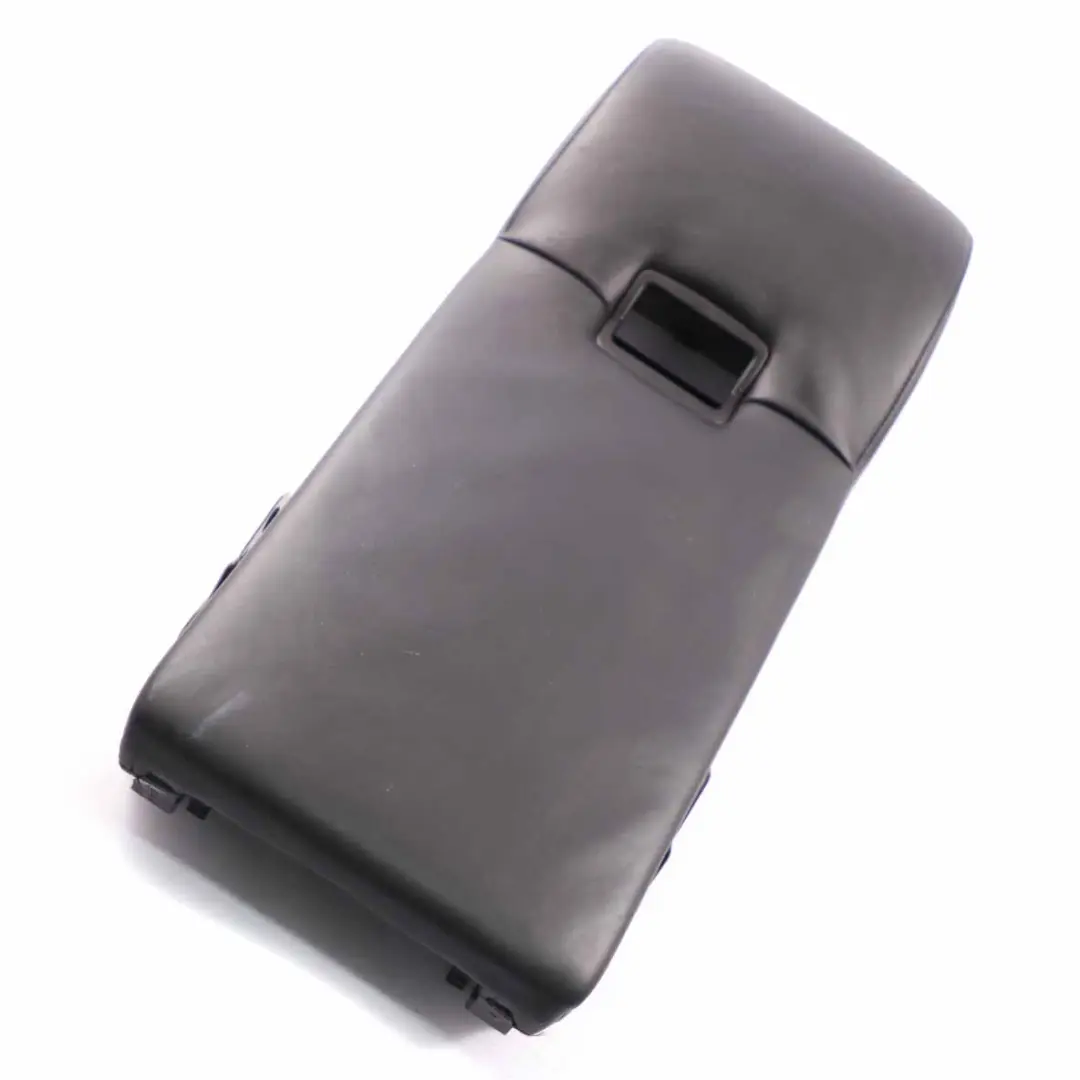 BMW E60 Rear Seat Backrest Centre Armrest Shelf Cup Holder Black Leather Nappa - SKU 7076553 - Part number 7076553