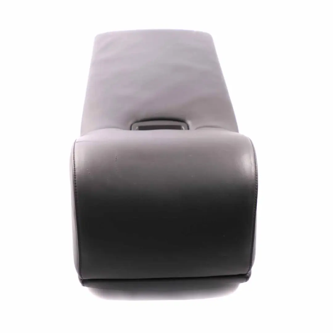 BMW E60 Rear Seat Backrest Centre Armrest Shelf Cup Holder Black Leather Nappa - SKU 7076553 - Part number 7076553