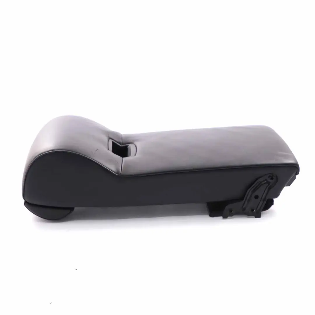 BMW E60 Schienale sedile posteriore Bracciolo Portabicchieri in pelle nera Nappa - SKU 7076553 - Numero di parte 7076553