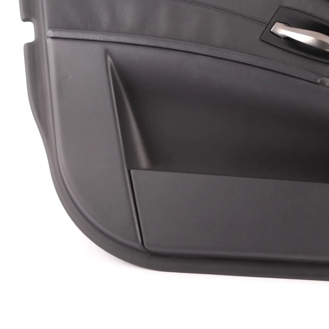 Door Card Front Left N/S Lining Leather Trim Panel Black to BMW E60 E61 with Part number 7076763 BMW E60 E61 Door Card Front Left N/S Lining Leather Trim Panel Black - SKU 7076763-1 - Part number 7076763