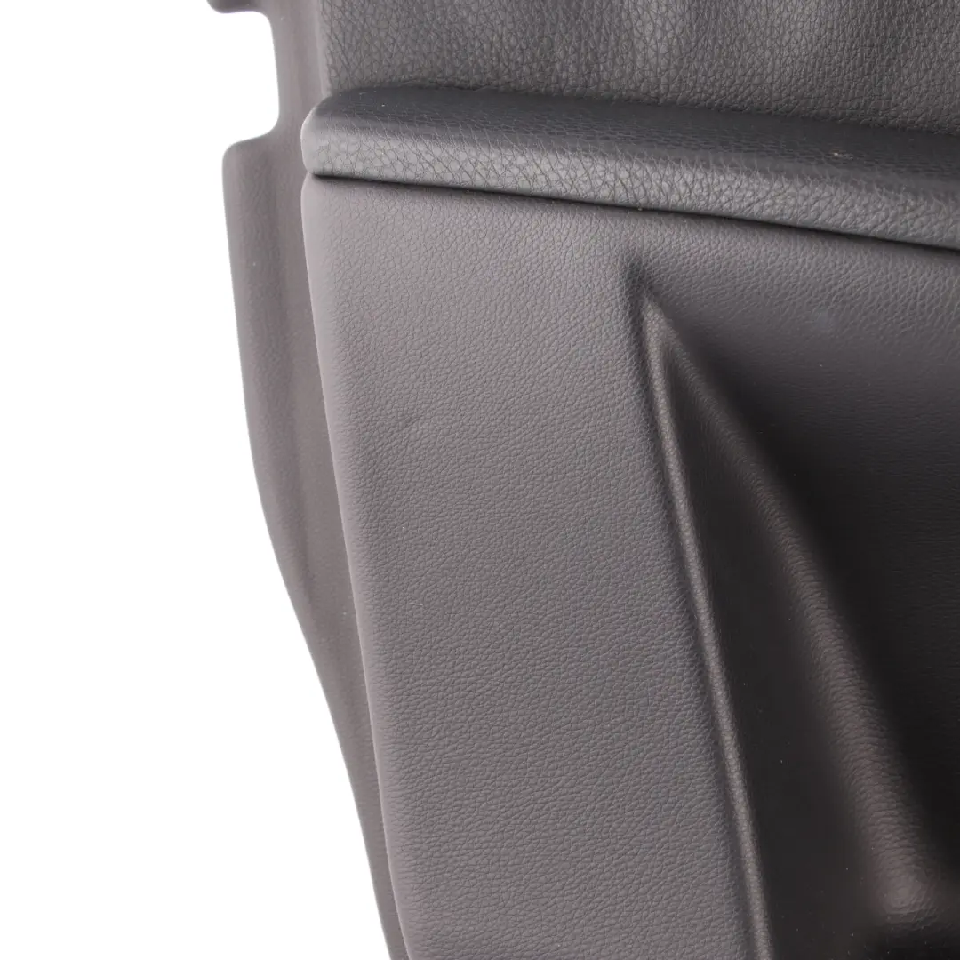 BMW E60 E61 Door Card Front Left N/S Lining Leather Trim Panel Black - SKU 7076763-1 - Part number 7076763