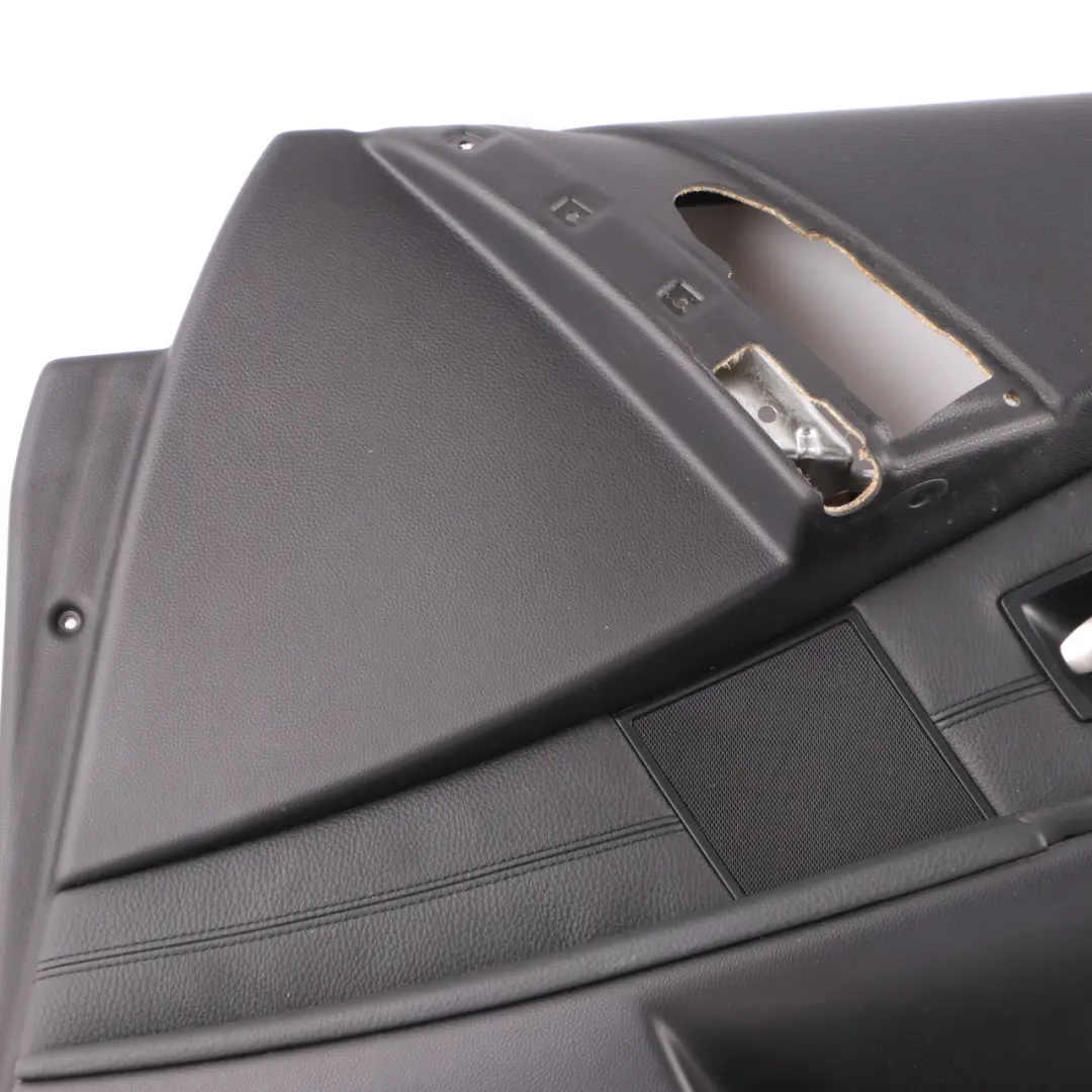 Door Card Leather Trim Panel Front Right O/S Black to BMW E60 E61 with Part number 7076764 BMW E60 E61 Door Card Leather Trim Panel Front Right O/S Black - SKU 7076764-1 - Part number 7076764