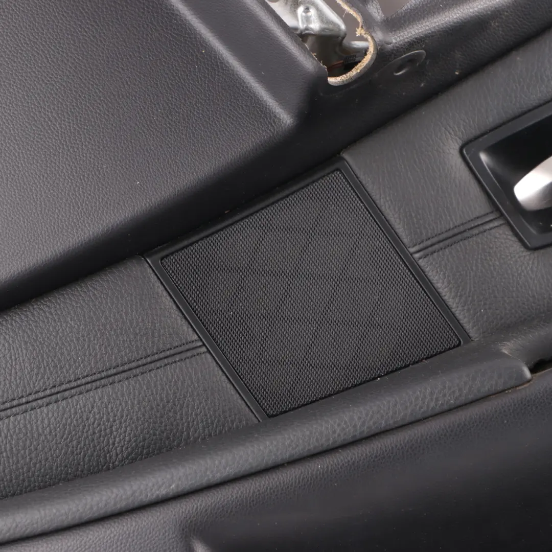 Door Card Leather Trim Panel Front Right O/S Black to BMW E60 E61 with Part number 7076764 BMW E60 E61 Door Card Leather Trim Panel Front Right O/S Black - SKU 7076764-1 - Part number 7076764