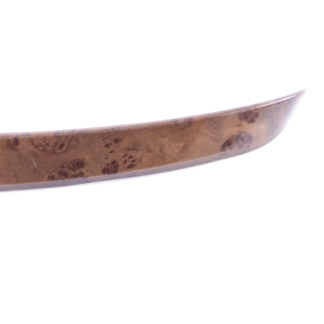 BMW E60 E61 Cover Handle Trim Strip Front Right O/S Poplar Woodgrain Light - SKU 7076804 - Part number 7076804
