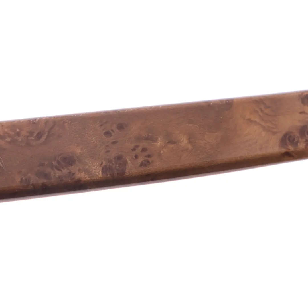 BMW E60 E61 Cover Handle Trim Strip Front Right O/S Poplar Woodgrain Light - SKU 7076804 - Part number 7076804