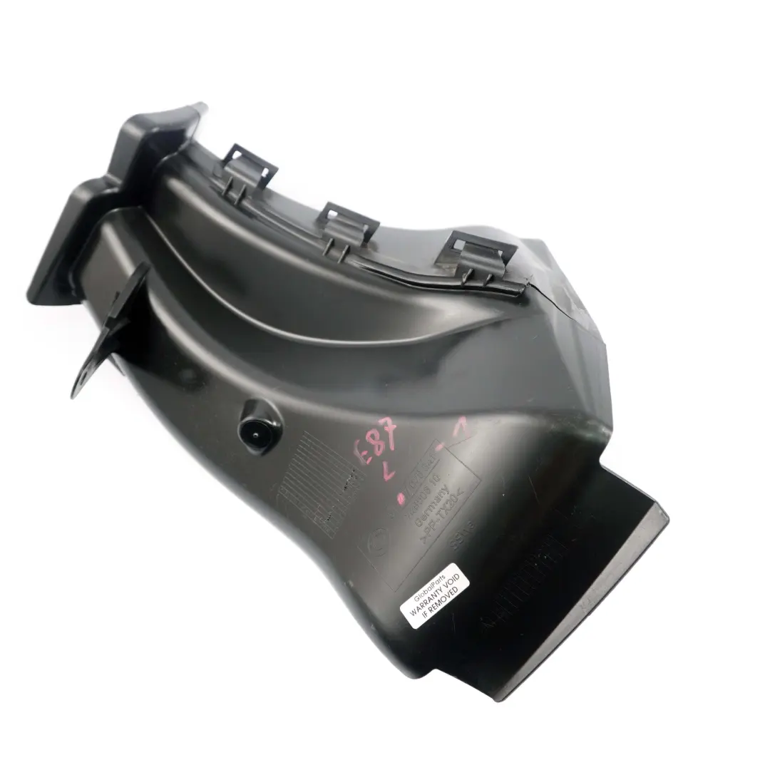 Front Bumper Left Brake Air Duct Cooling N/S to BMW 1 Series 1 E87 SE with Part number 7076841 BMW 1 Series 1 E87 SE Front Bumper Left Brake Air Duct Cooling N/S - SKU 7076841-1 - Part number 7076841