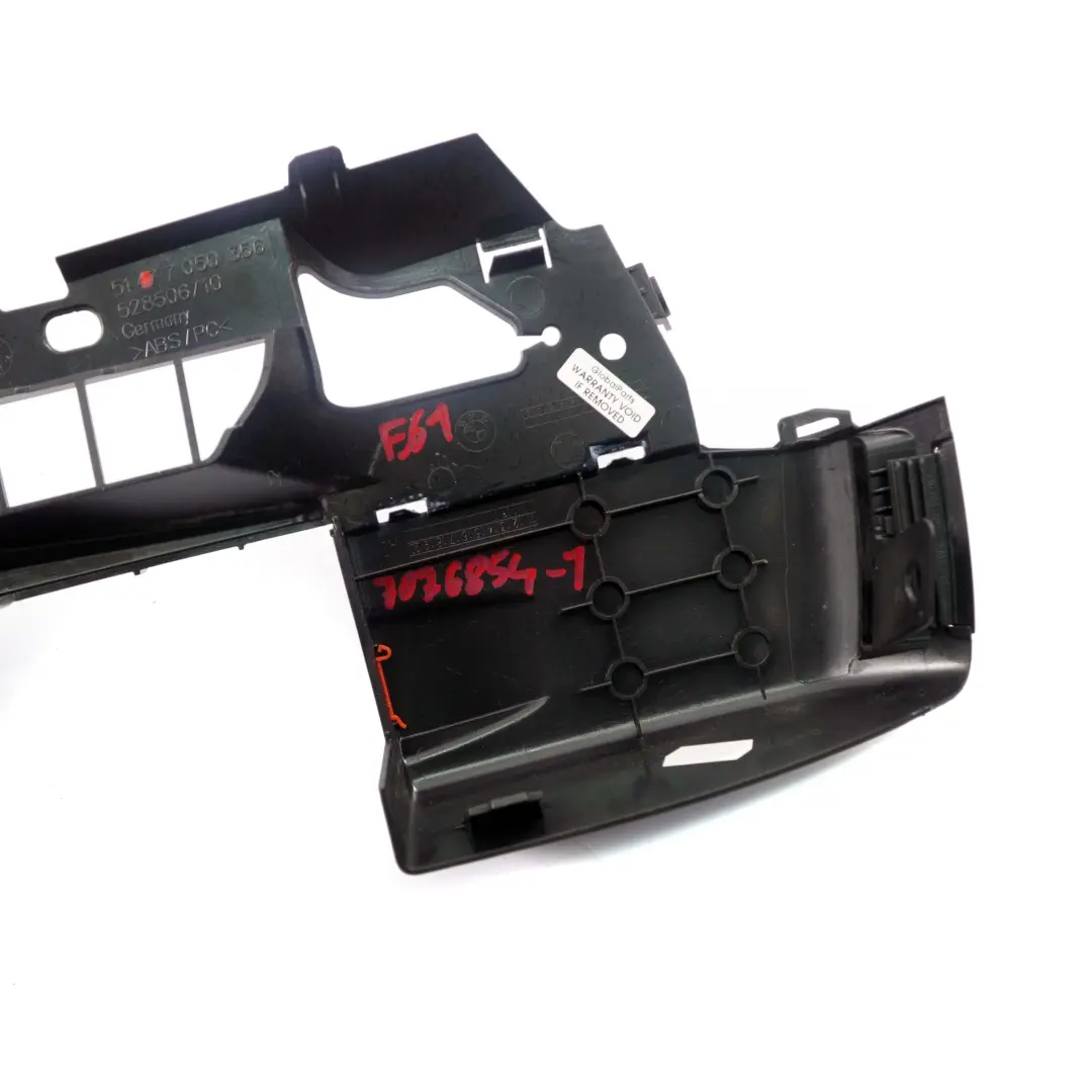 BMW E61 Touring Kofferraum Trunk Panel Reling Rechts Schwarz - SKU 7076854 - Teilenummer 7076854