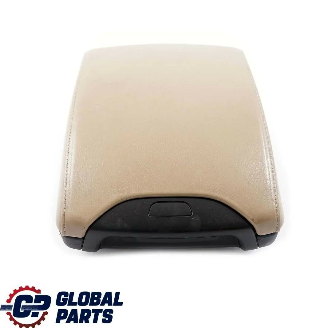 Leather Cover Centre Console Armrest Beige to BMW X5 Series E53 with Part number 7077529 BMW X5 Series E53 Leather Cover Centre Console Armrest Beige - SKU 7077529 - Part number 7077529