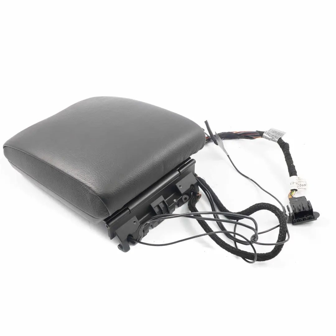 BMW X5 E53 Centre Arm Rest Armrest Telephone Black Leather - SKU 7077531-3 - Part number 7077531