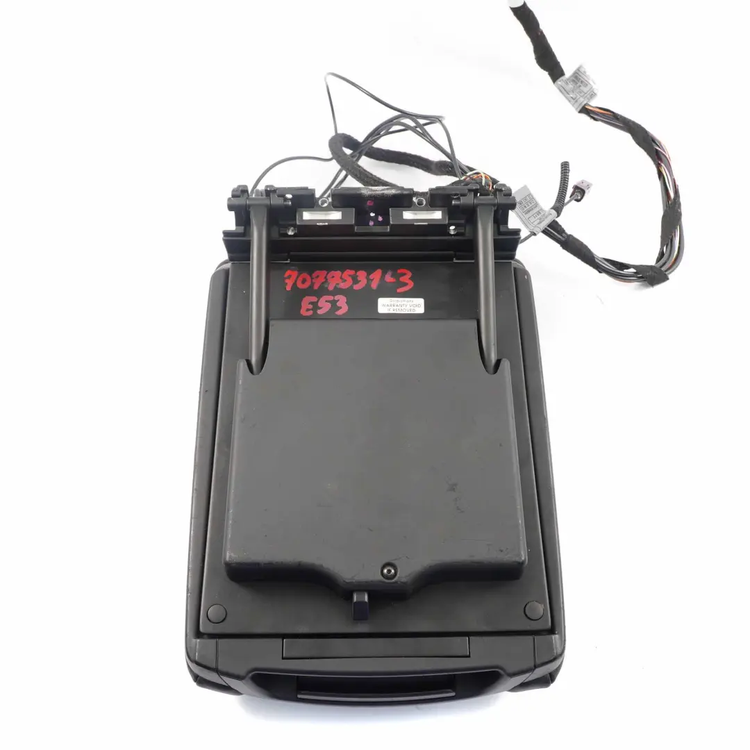 BMW X5 E53 Mittelkonsole Mittelarmlehne Armlehne Telefon Schwarz Leder - SKU 7077531-3 - Teilenummer 7077531