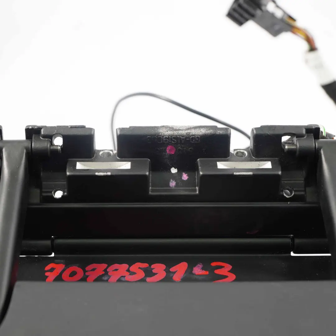  Apoyabrazos CentralBMW X5 E53 Apoyabrazos Telefono Cuero Negro - SKU 7077531-3 - Número de pieza 7077531