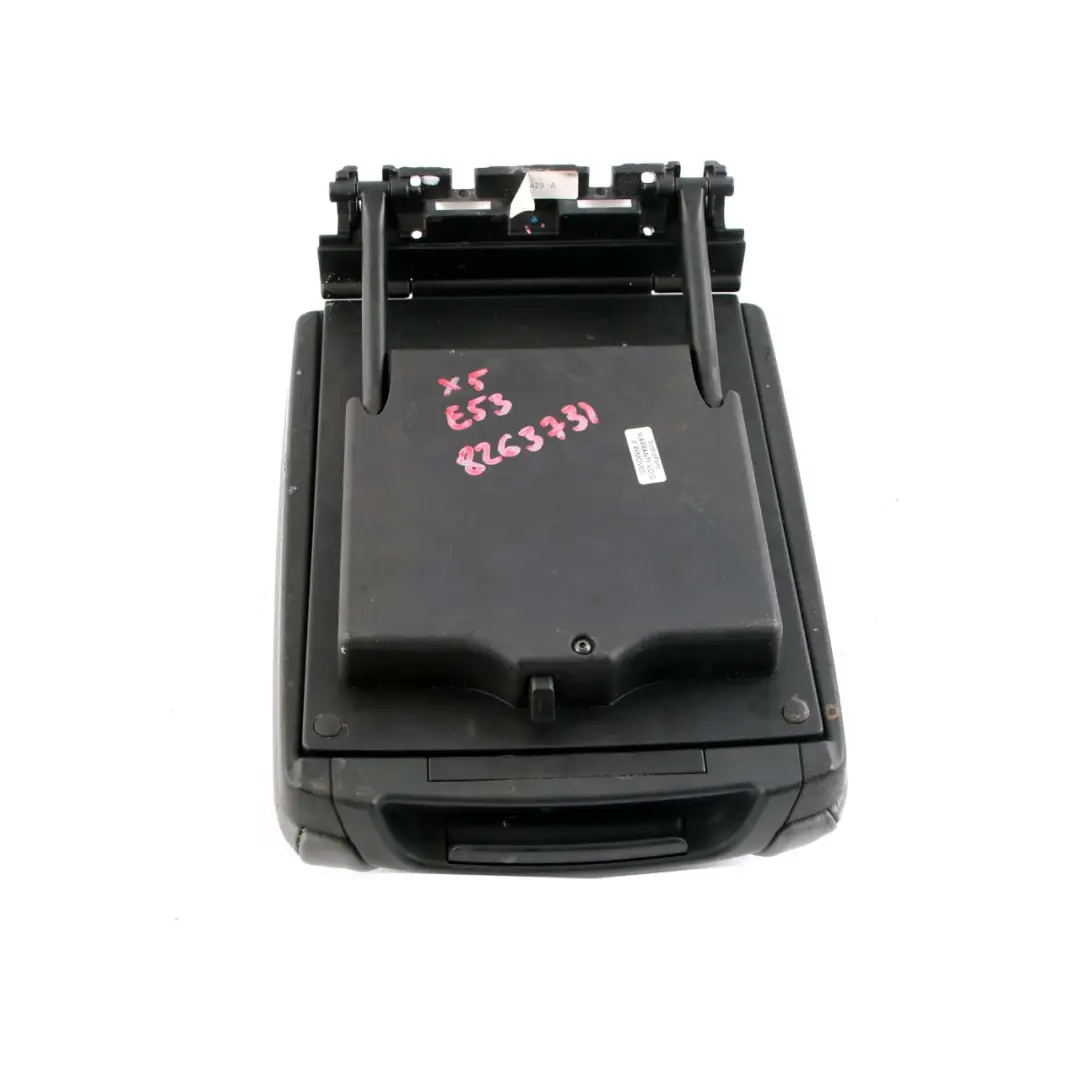 Armrest Centre Console Storage Tray Leather Cover Grey to BMW X5 E53 with Part number 7077532 BMW X5 E53 Armrest Centre Console Storage Tray Leather Cover Grey - SKU 7077532-2 - Part number 7077532