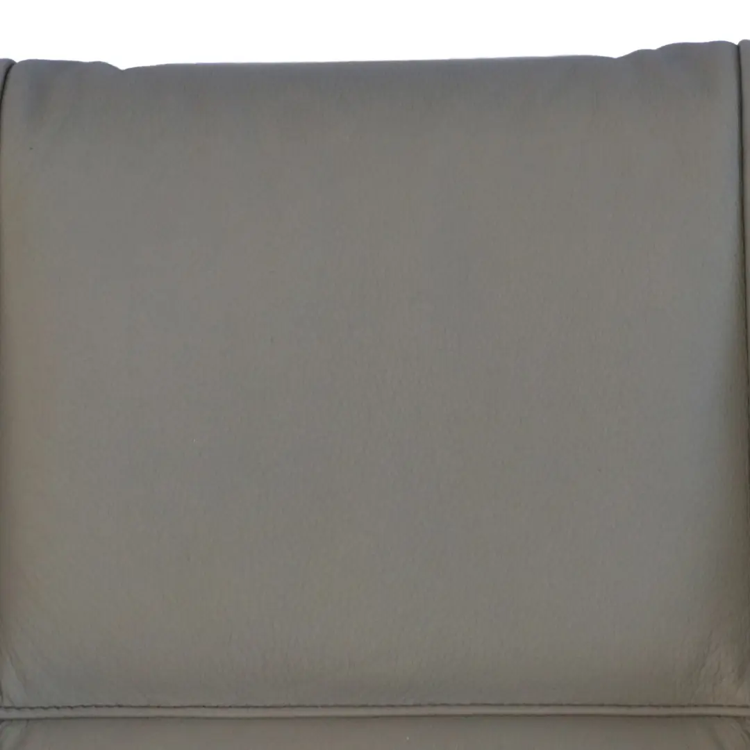 BMW X5 E53 Front Seat Backrest Cover Lining Beige Leather Dakota - SKU 7077555 - Part number 7077555