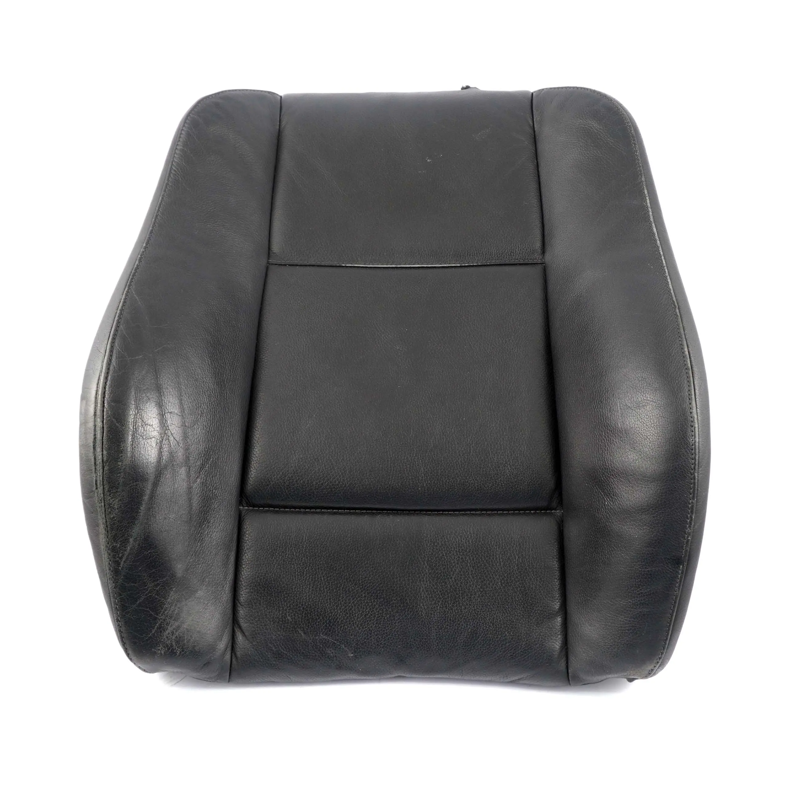 BMW X5 E53 Heated Front Sport Seat Backrest Cover Lining Black Leather Dakota
