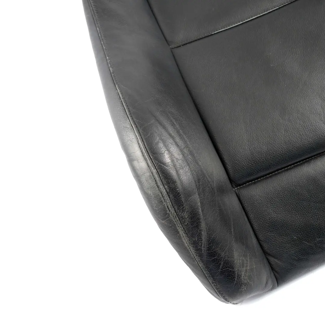 BMW X5 E53 Heated Front Sport Seat Backrest Cover Lining Black Leather Dakota - SKU 7077573-6 - Part number 7077573