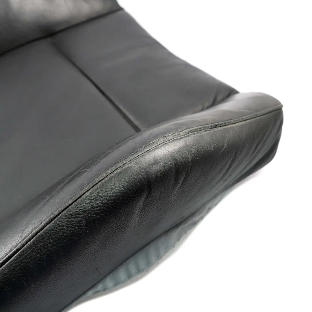 BMW X5 E53 Heated Front Sport Seat Backrest Cover Lining Black Leather Dakota - SKU 7077573-6 - Part number 7077573