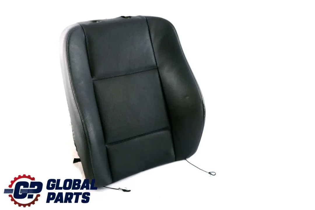 Front Seat Backrest Cover Lining Black Leather Dakota to BMW X5 Series E53 Sport with Part number 7077573 BMW X5 Series E53 Sport Front Seat Backrest Cover Lining Black Leather Dakota - SKU 7077573 - Part number 7077573