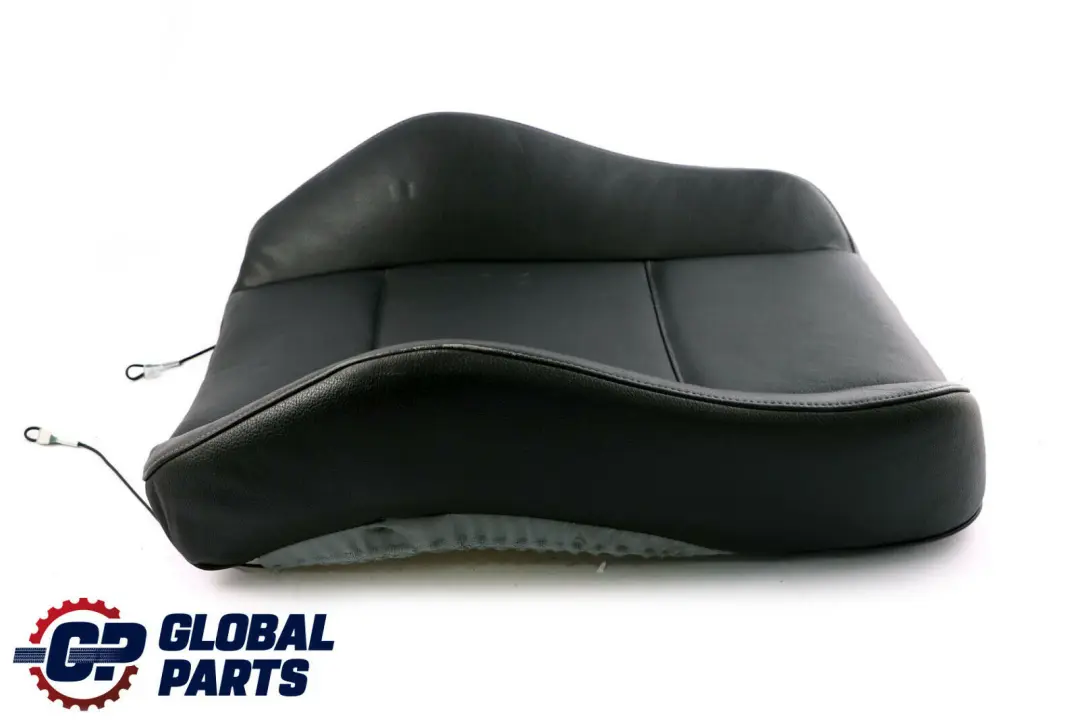 Front Seat Backrest Cover Lining Black Leather Dakota to BMW X5 Series E53 Sport with Part number 7077573 BMW X5 Series E53 Sport Front Seat Backrest Cover Lining Black Leather Dakota - SKU 7077573 - Part number 7077573