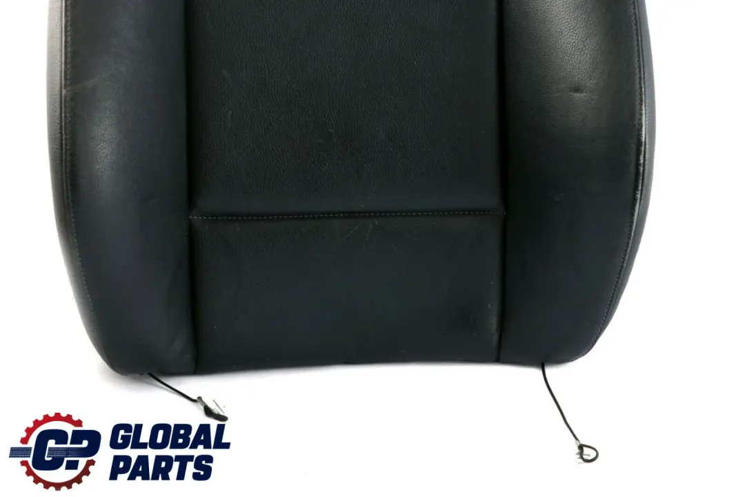 Front Seat Backrest Cover Lining Black Leather Dakota to BMW X5 Series E53 Sport with Part number 7077573 BMW X5 Series E53 Sport Front Seat Backrest Cover Lining Black Leather Dakota - SKU 7077573 - Part number 7077573