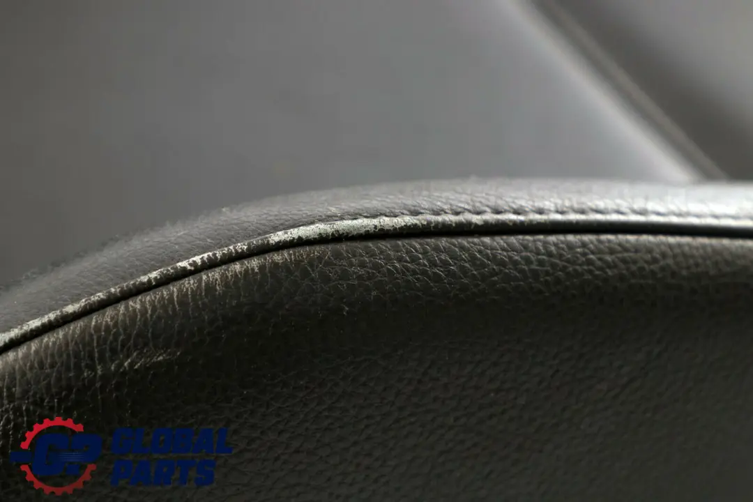 Front Seat Backrest Cover Lining Black Leather Dakota to BMW X5 Series E53 Sport with Part number 7077573 BMW X5 Series E53 Sport Front Seat Backrest Cover Lining Black Leather Dakota - SKU 7077573 - Part number 7077573