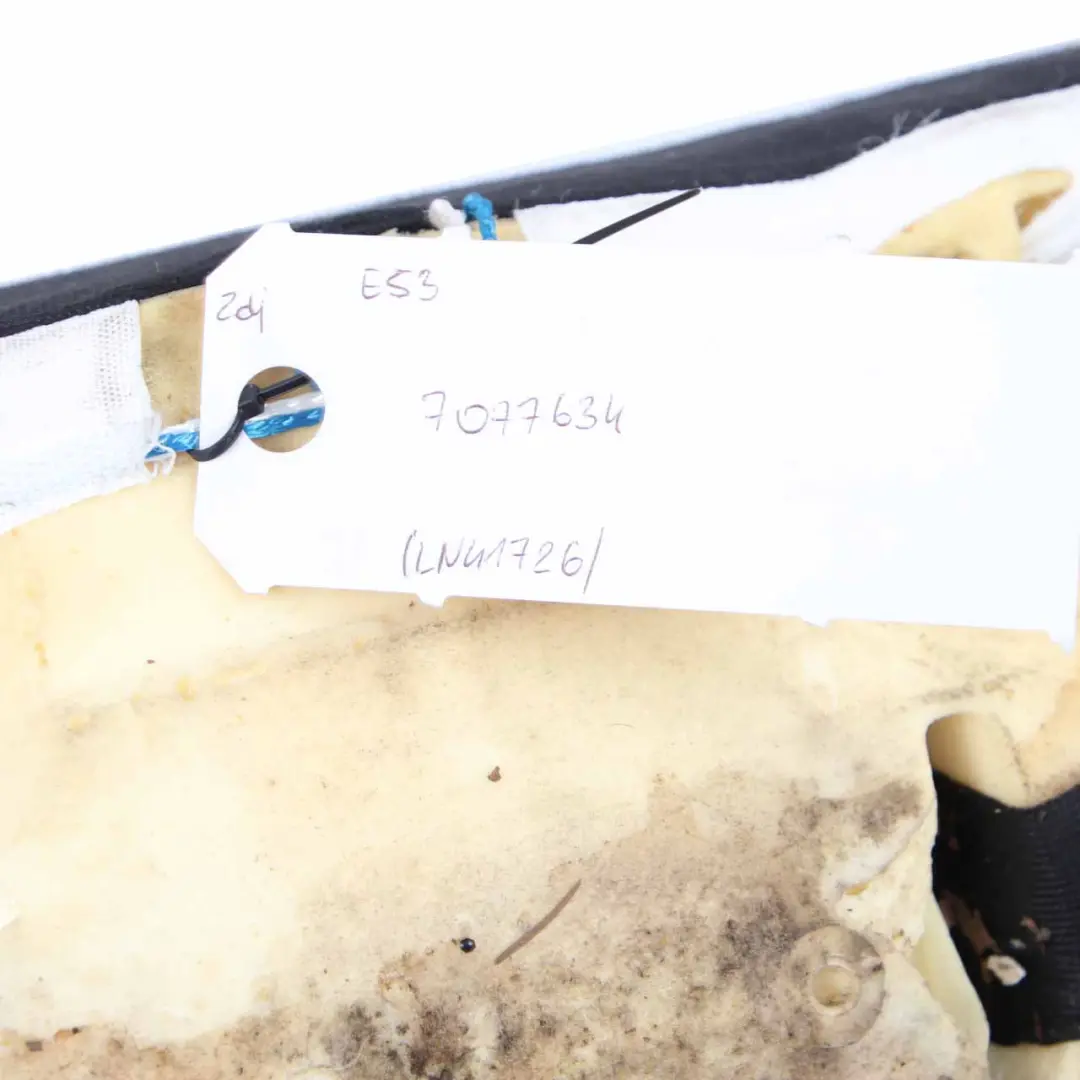 Interior Sofa Couch Bench Leather Dakota Grey to BMW X5 E53 Rear Seat with Part number 7077634 BMW X5 E53 Rear Seat Interior Sofa Couch Bench Leather Dakota Grey - SKU 7077634 - Part number 7077634