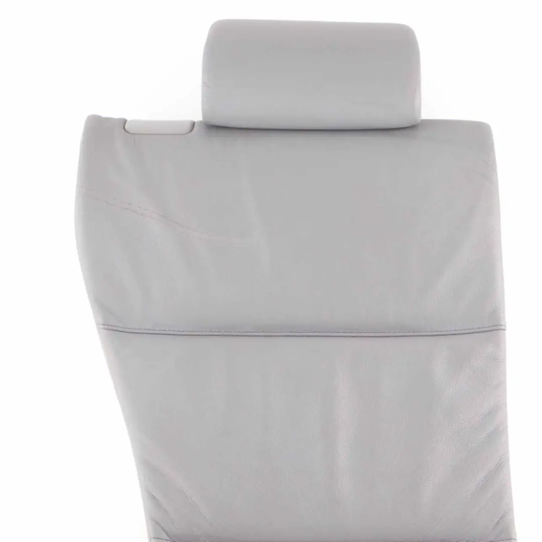 BMW X5 E53 Rear Seat Backrest Cover Right O/S Leather Dakota Grey - SKU 7077910 - Part number 7077910