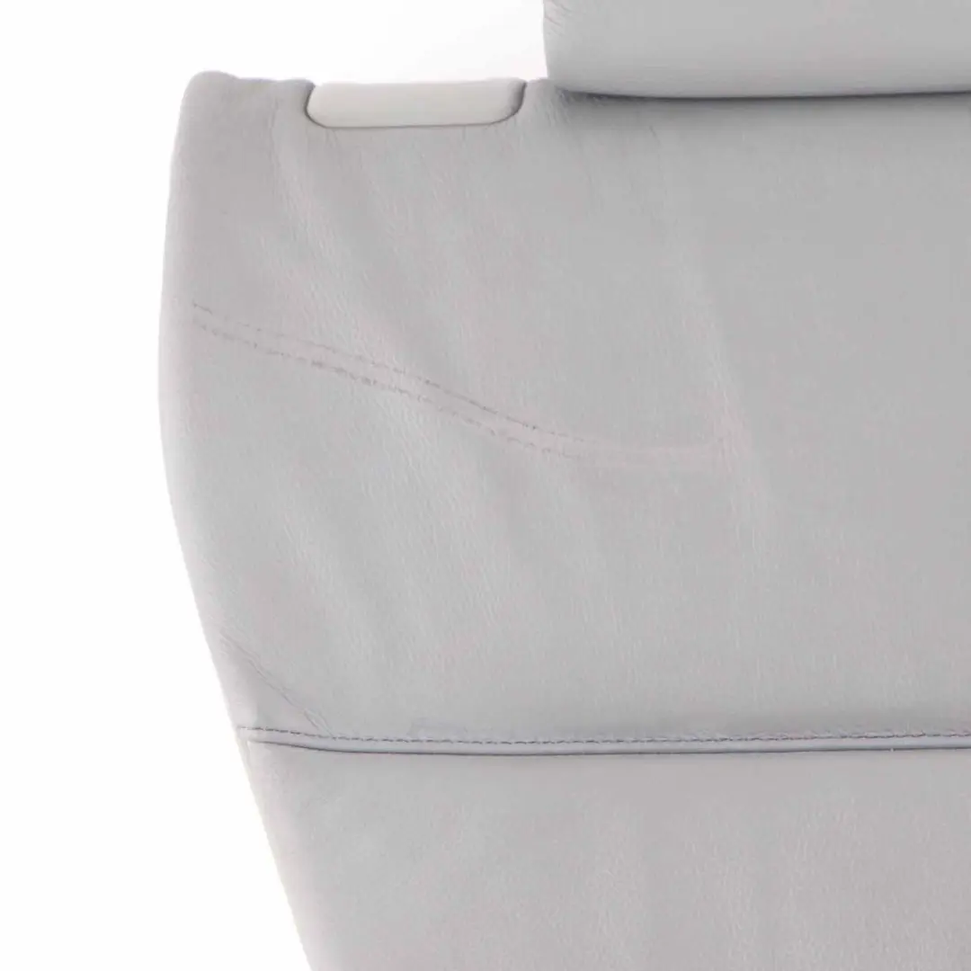 Backrest Cover Right O/S Leather Dakota Grey to BMW X5 E53 Rear Seat with Part number 7077910 BMW X5 E53 Rear Seat Backrest Cover Right O/S Leather Dakota Grey - SKU 7077910 - Part number 7077910