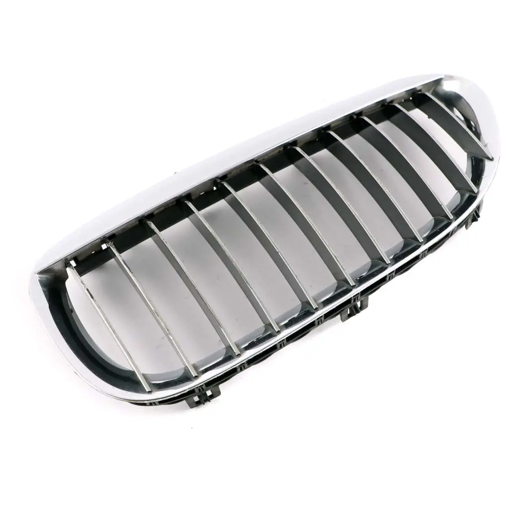 Front Bumper Grille Frame Left N/S Chrome to BMW 6 Series 1 E63 E64 with Part number 7077931 BMW 6 Series 1 E63 E64 Front Bumper Grille Frame Left N/S Chrome - SKU 7077931-1 - Part number 7077931
