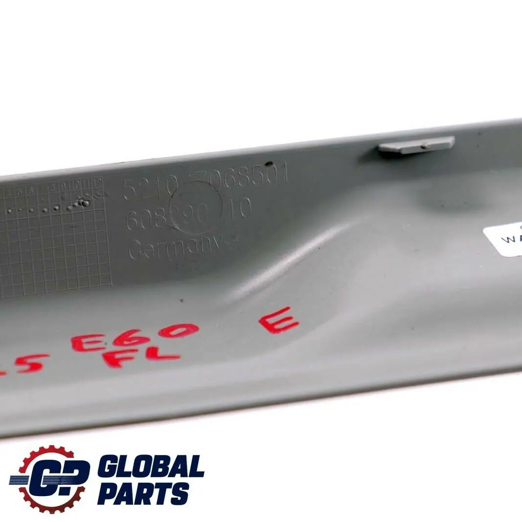 BMW E60 E61 Finisher Upper Rail Exterior Trim Cover Front Left Seat N/S - SKU 7078525 - Part number 7078525