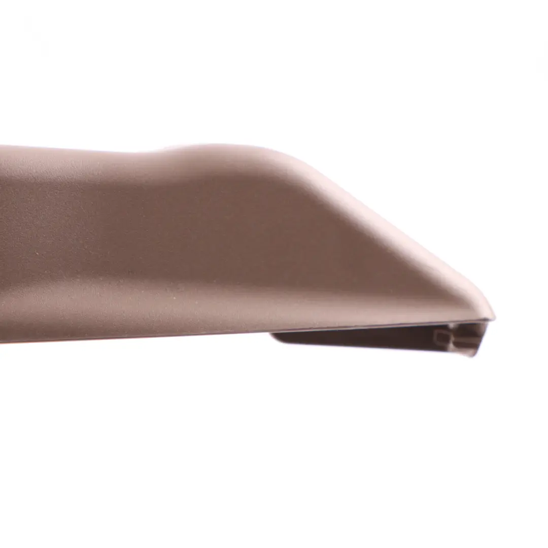Finisher Rail Exterior Trim Front Left N/S Trüffel Brown to Seat Cover BMW E60 E61 with Part number 7078529 Seat Cover BMW E60 E61 Finisher Rail Exterior Trim Front Left N/S Trüffel Brown - SKU 7078529 - Part number 7078529
