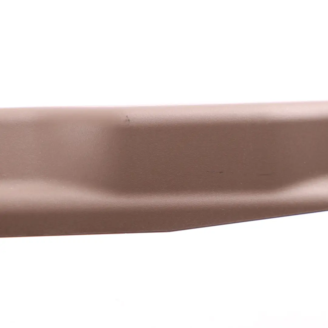 Finisher Rail Exterior Trim Front Left N/S Trüffel Brown to Seat Cover BMW E60 E61 with Part number 7078529 Seat Cover BMW E60 E61 Finisher Rail Exterior Trim Front Left N/S Trüffel Brown - SKU 7078529 - Part number 7078529
