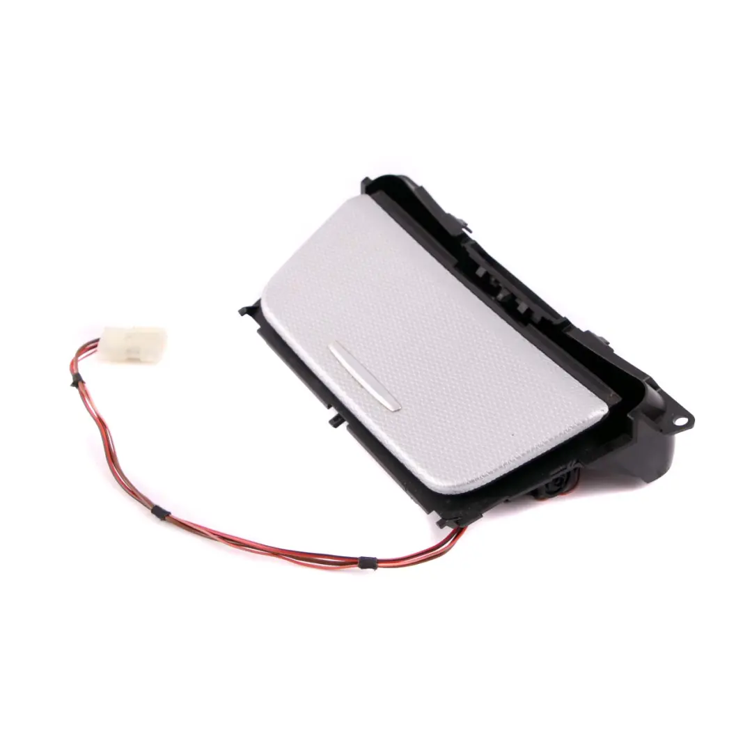 BMW E87 Posacenere Decor Console Centrale Argento Ghiaccio - SKU 7078571-3 - Numero di parte 7078571