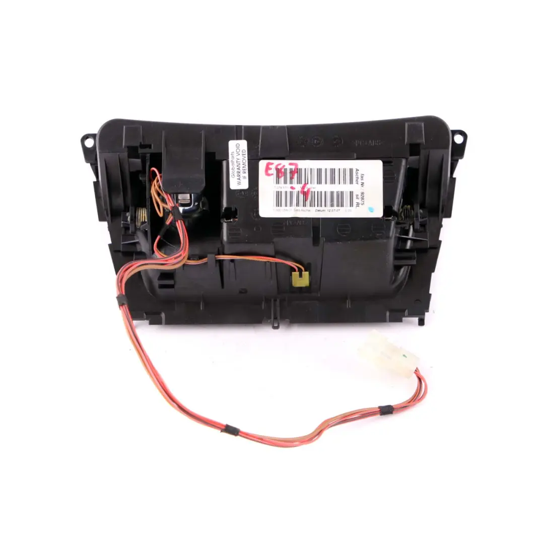 BMW E87 Aschenbecher Ablagefach Dekor Silber Titan 90 Vorn 7129142 - SKU 7078571-4 - Teilenummer 7078571