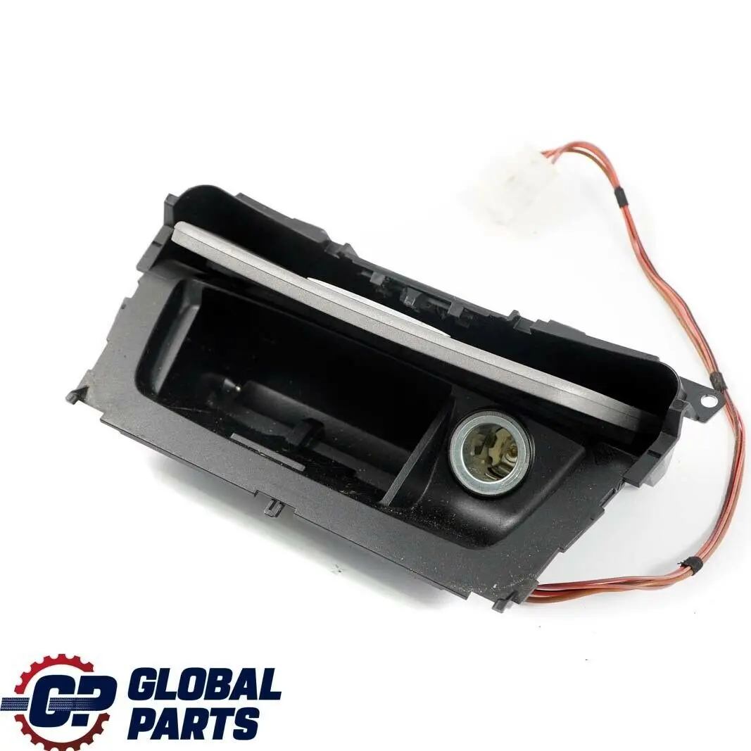 BMW E87 Aschenbecher Zierleiste Ablage Dekor Titan Matt Vorne 7129142 - SKU 7078571-5 - Teilenummer 7078571