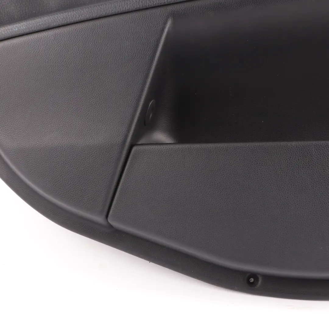 Door Card Lining Leather Trim Panel Rear Left N/S Black to BMW E60 E61 with Part number 7078741 BMW E60 E61 Door Card Lining Leather Trim Panel Rear Left N/S Black - SKU 7078741-1 - Part number 7078741