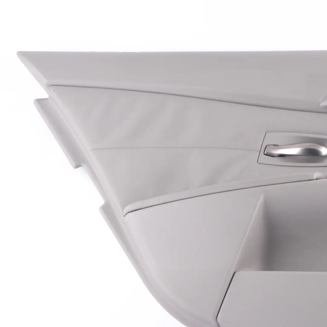 Door Card Rear Left N/S Door Interior Panel HiFi Leather Grey to BMW E60 E61 with Part number 7078929 BMW E60 E61 Door Card Rear Left N/S Door Interior Panel HiFi Leather Grey - SKU 7078929 - Part number 7078929