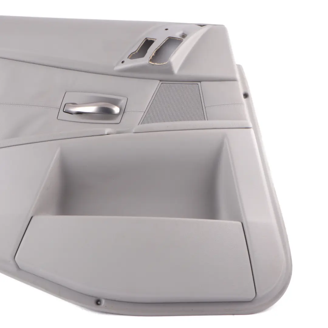 BMW E60 E61 Door Card Rear Left N/S Door Interior Panel HiFi Leather Grey - SKU 7078929 - Part number 7078929