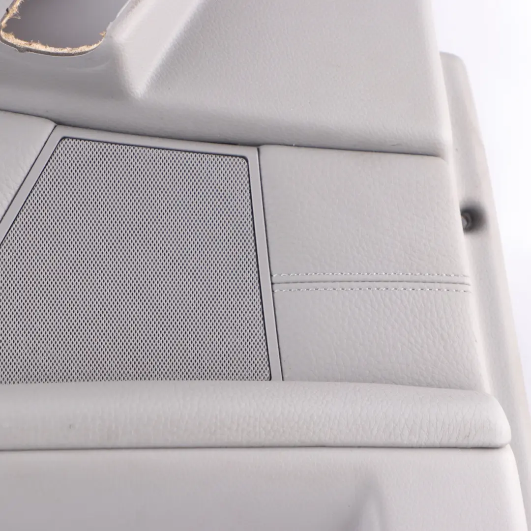 Door Card Rear Left N/S Door Interior Panel HiFi Leather Grey to BMW E60 E61 with Part number 7078929 BMW E60 E61 Door Card Rear Left N/S Door Interior Panel HiFi Leather Grey - SKU 7078929 - Part number 7078929