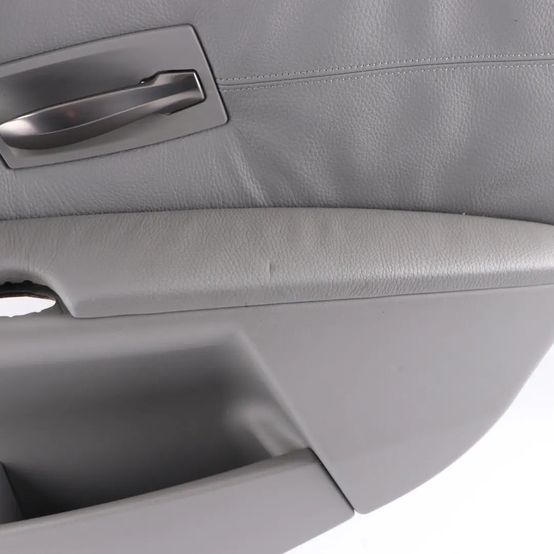 BMW E60 E61 Door Card Rear Right O/S Door Interior Panel HiFi Leather Grey - SKU 7078930 - Part number 7078930