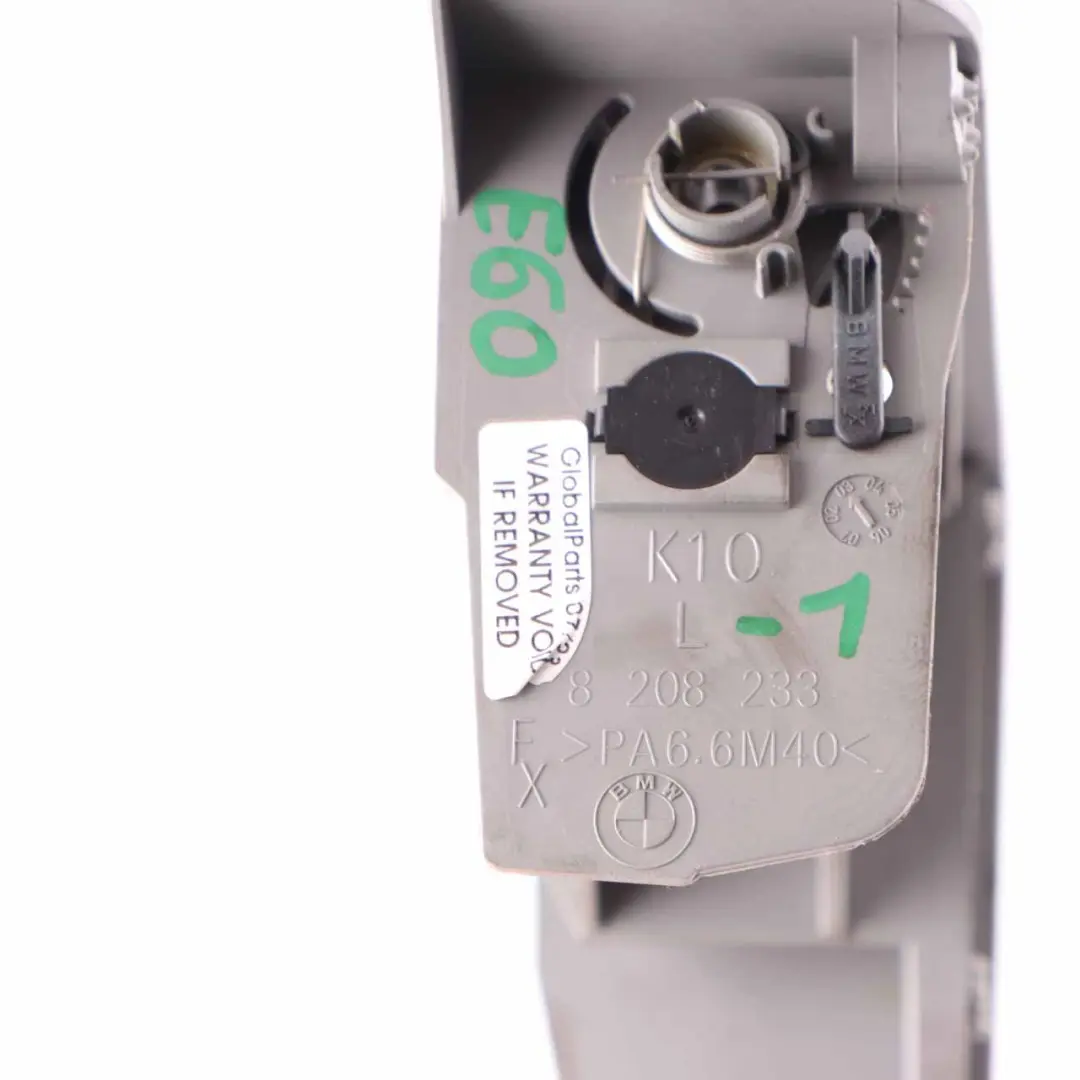 BMW E60 E61 Osłona Popielniczka Drzwi Lewy Tył Szara 8208233 - SKU 7079403 - Numer Części 7079403