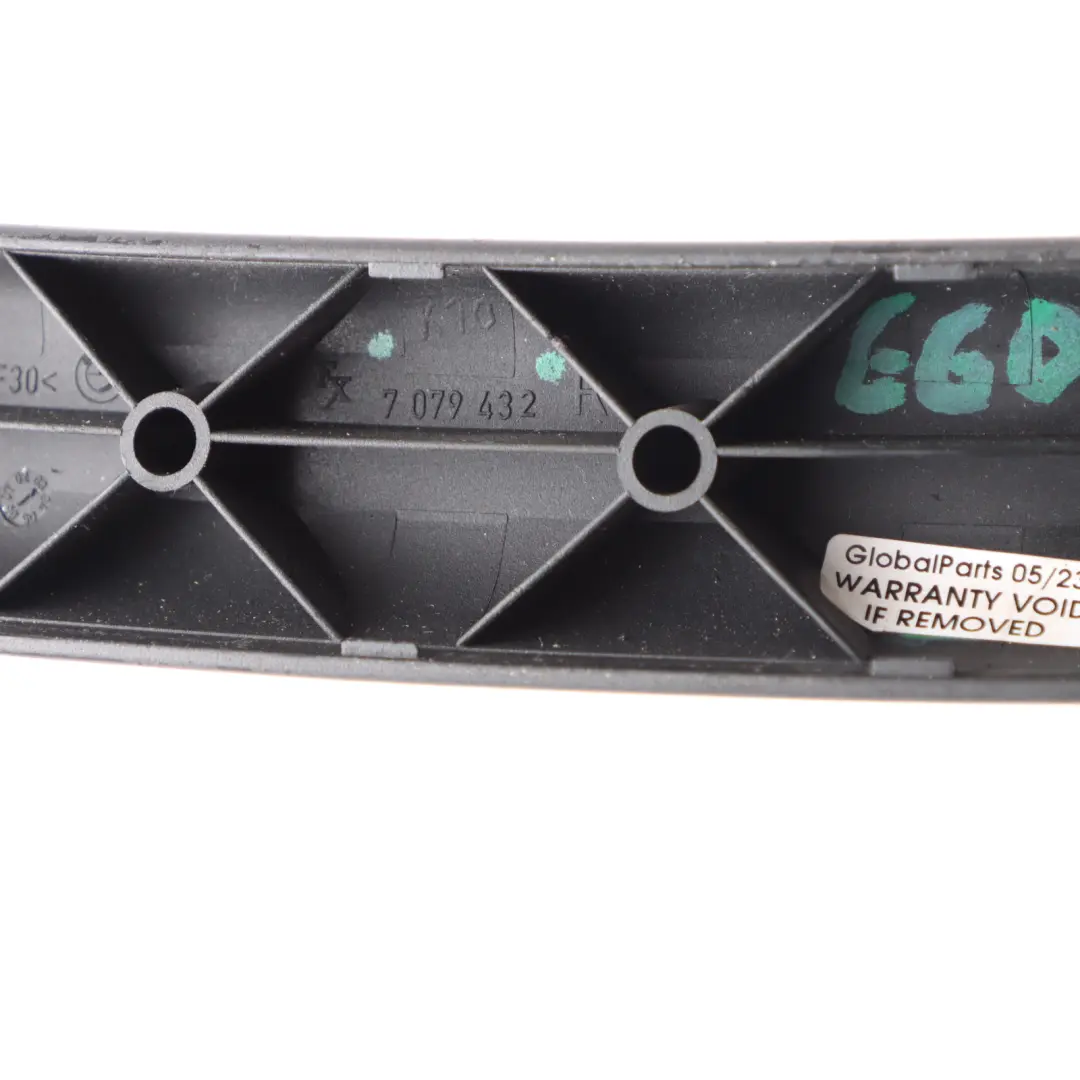 Handle Lower Part Door Right O/S Schwarz to BMW E60 E61 with Part number 7079432 BMW E60 E61 Handle Lower Part Door Right O/S Schwarz - SKU 7079432 - Part number 7079432