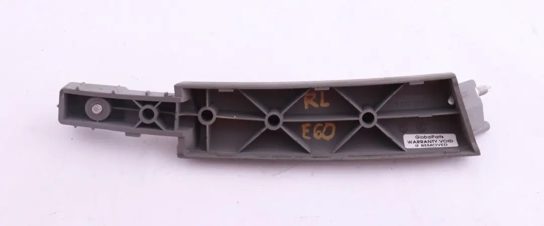 Handle Lower Part Door Rear Left N/S Grau Grey 7034285 to BMW 5 Series E60 E61 with Part number 7079437 BMW 5 Series E60 E61 Handle Lower Part Door Rear Left N/S Grau Grey 7034285 - SKU 7079437 - Part number 7079437