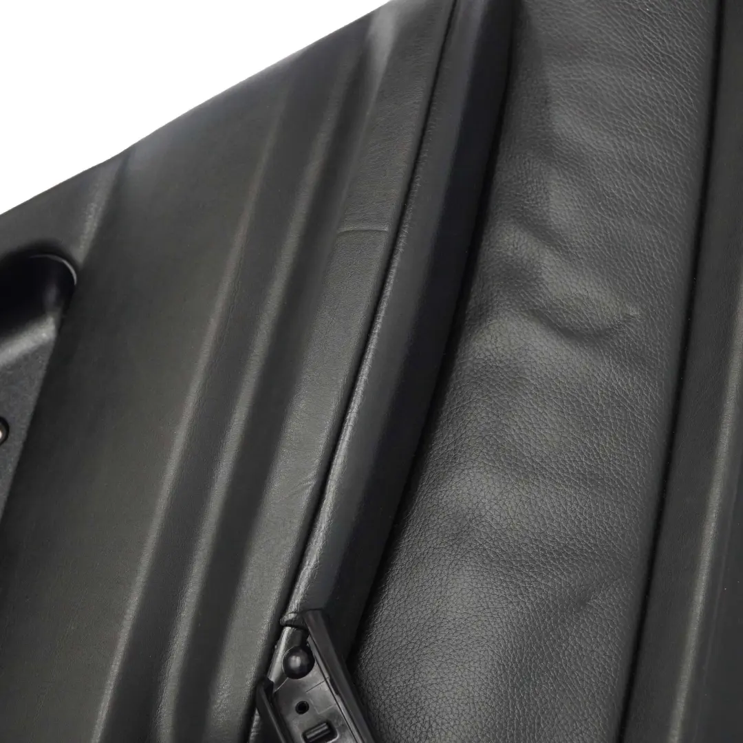 BMW X5 E53 Pannello Posteriore Sinistro Della Scheda Porta In Pelle Nera Dakota - SKU 7079687-1 - Numero di parte 7079687