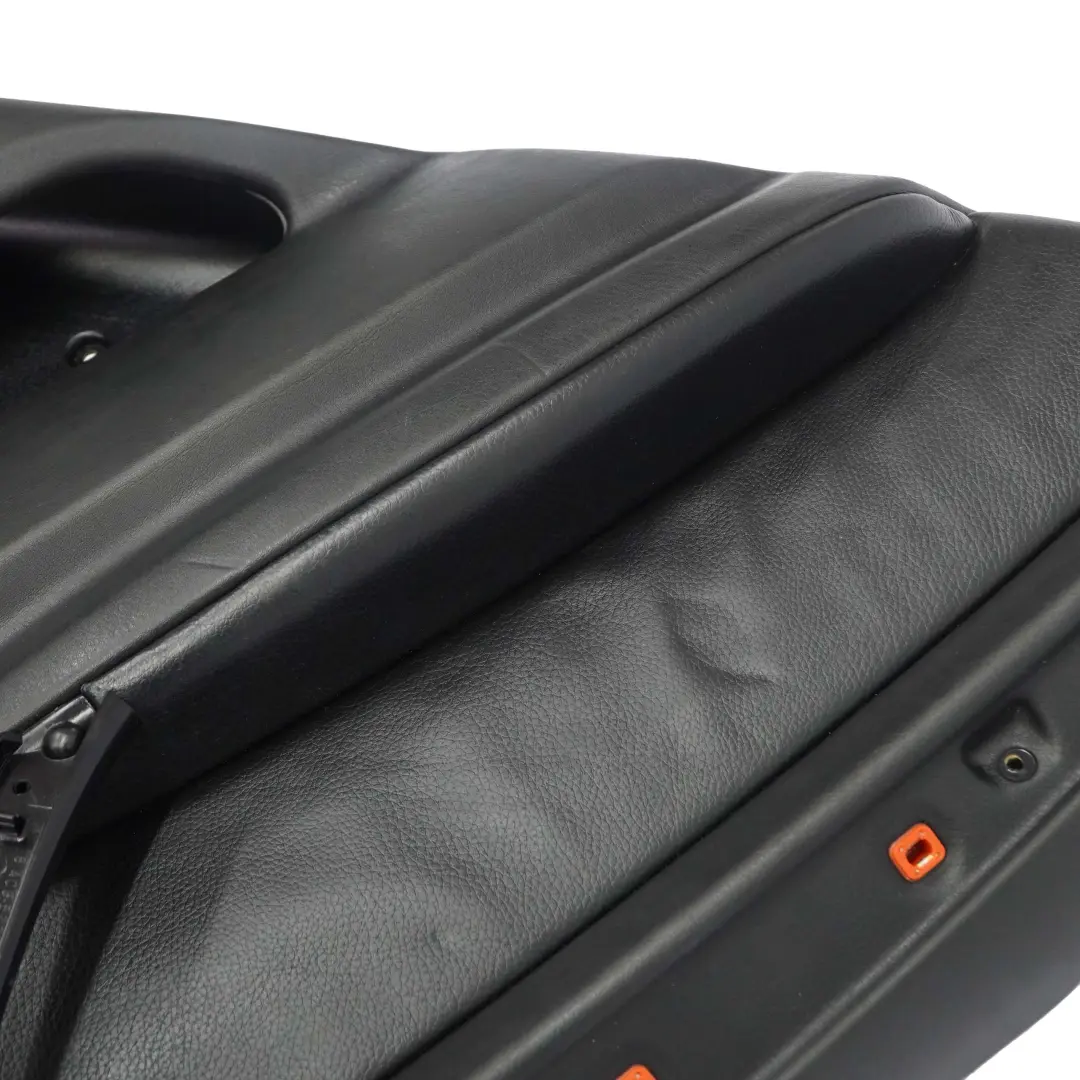 Pannello Posteriore Sinistro Della Scheda Porta In Pelle Nera Dakota per BMW X5 E53 con numero di parte 7079687 BMW X5 E53 Pannello Posteriore Sinistro Della Scheda Porta In Pelle Nera Dakota - SKU 7079687-1 - Numero di parte 7079687