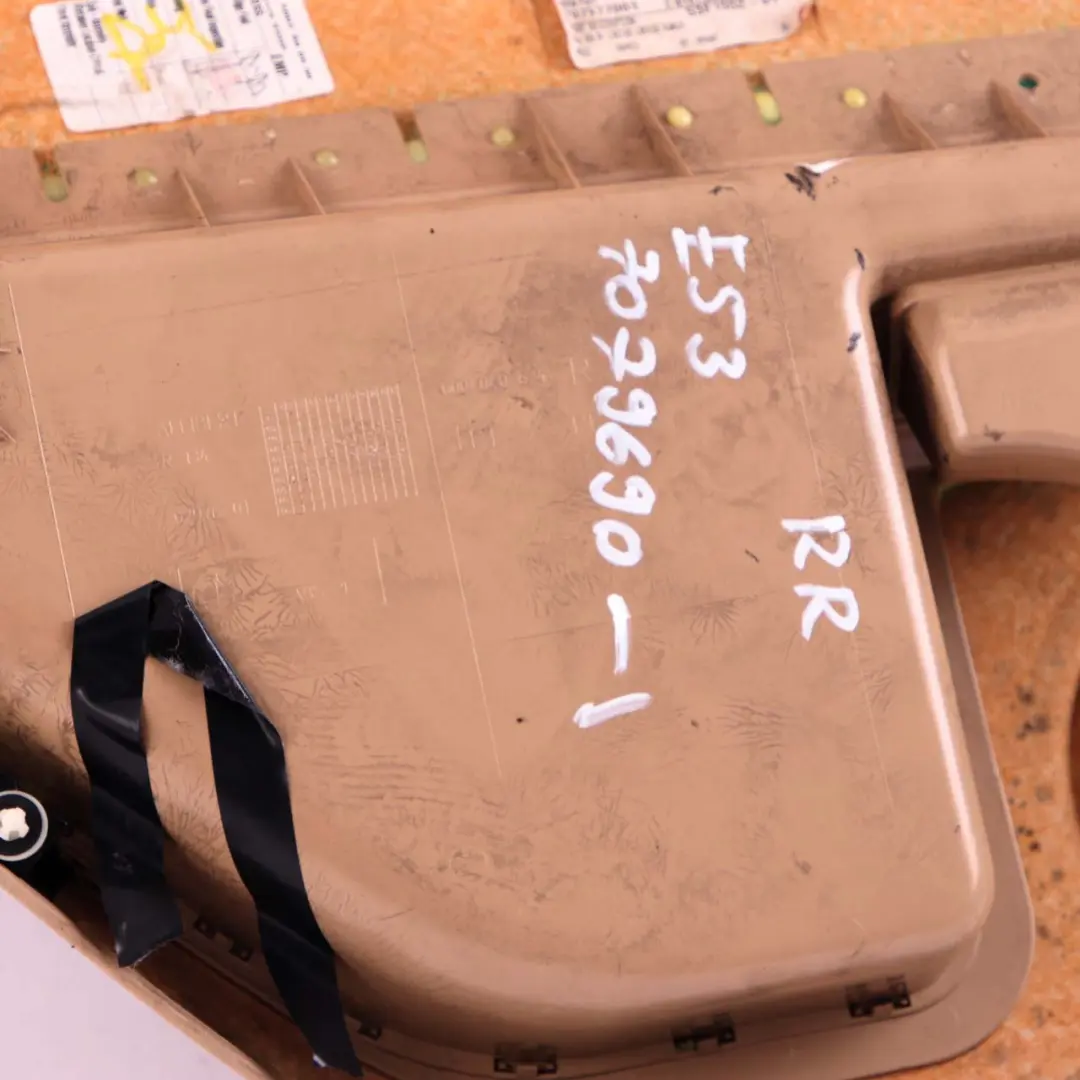 BMW X5 E53 Door Card Rear Right O/S Trim Panel Leather Beige Hellbeige 2 - SKU 7079690-1 - Part number 7079690
