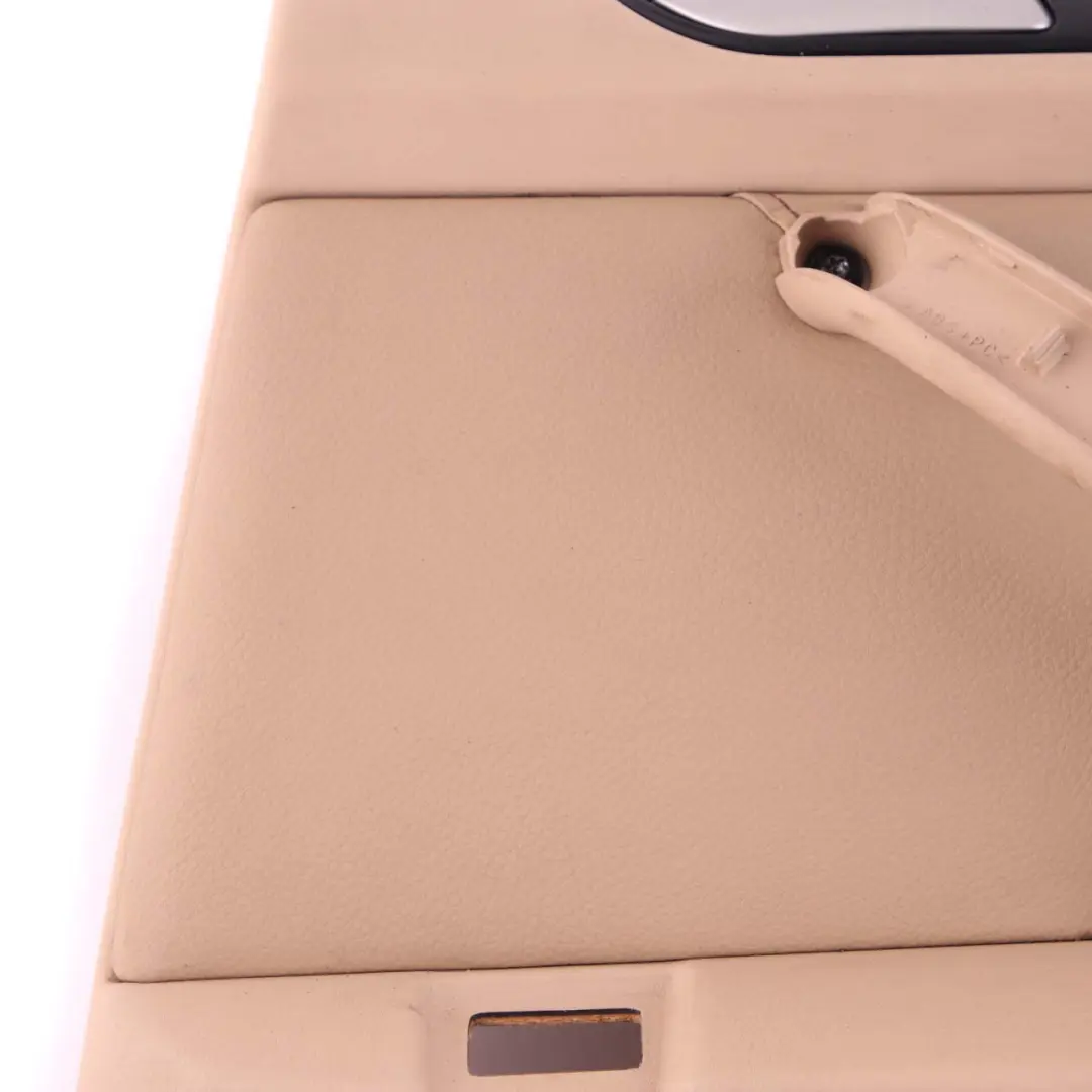 Door Card Rear Right O/S Trim Panel Leather Beige Hellbeige 2 to BMW X5 E53 with Part number 7079690 BMW X5 E53 Door Card Rear Right O/S Trim Panel Leather Beige Hellbeige 2 - SKU 7079690-1 - Part number 7079690