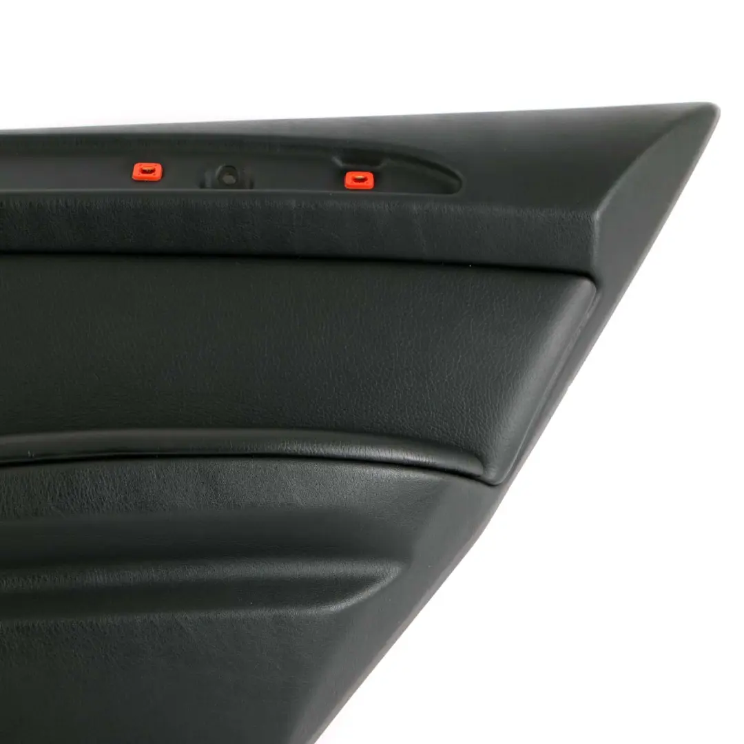 BMW X5 Series E53 Rear Right O/S Door Card Black Leather Interior Trim Panel - SKU 7079708-1 - Part number 7079708